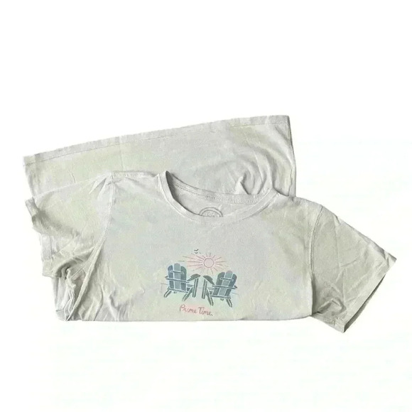 Life is Good Women's Short Sleeve Tee Shirt Size Large - Picture 10 of 10